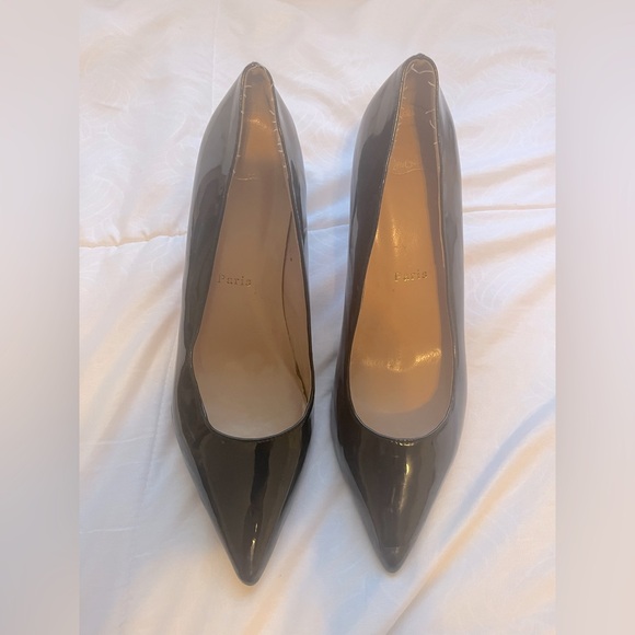 none Shoes - Chic Black Patent Leather Heels